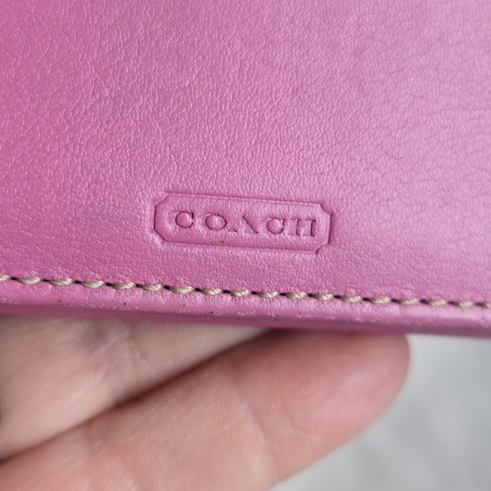 Vintage Coach Leatherware Multi-Compartment Wallet  - Picture 8 of 9